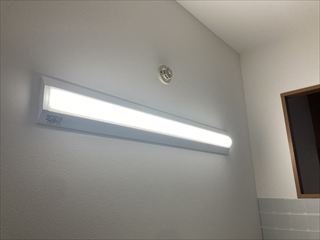 千葉県柏市　キッチン照明交換工事