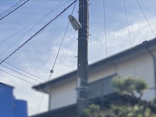 茨城県守谷市　屋外用照明交換工事