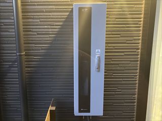 茨城県取手市 家庭用EVコンセント(電気自動車充電コンセント)設置、鍵付き屋外コンセント設置工事