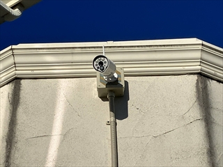 茨城県守谷市　防犯カメラ設置工事