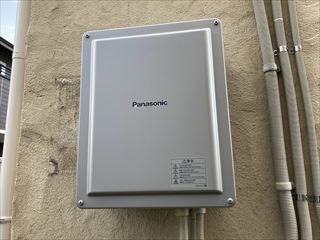 茨城県つくば市　家庭用PCS（パワーコンディショナー）交換工事