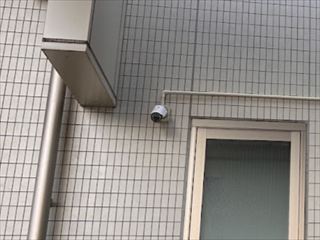 千葉県柏市 業務用防犯カメラ設置工事