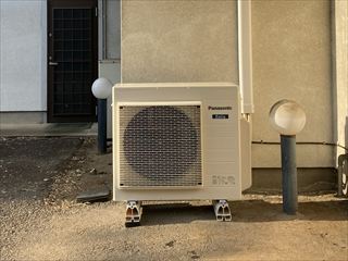 茨城県坂東市　業務用エアコン交換工事