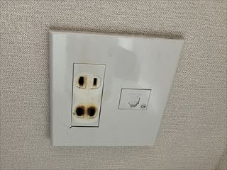 千葉県流山市　家庭用コンセント交換工事