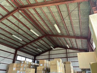 茨城県守谷市　倉庫照明LED化工事