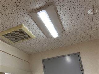 茨城県土浦市　オフィス用照明LED化工事