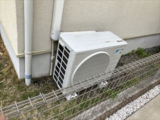 茨城県守谷市　家庭用エアコン交換工事