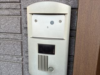 茨城県つくばみらい市　家庭用ドアホン交換工事