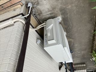 茨城県つくば市　家庭用エアコン交換工事