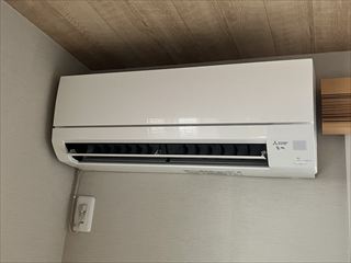 茨城県つくばみらい市　家庭用エアコン交換工事