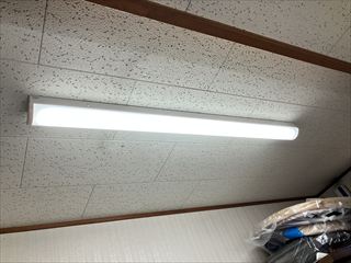 茨城県土浦市　家庭用照明LED化、シーリング化工事