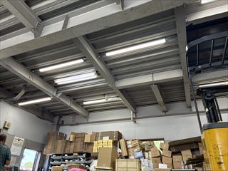 千葉県柏市　オフィス用照明ＬＥＤ化、コンセント交換工事