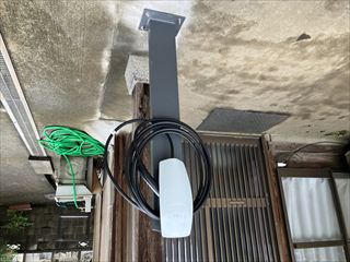 茨城県つくば市　家庭用テスラウォールコネクター設置工事