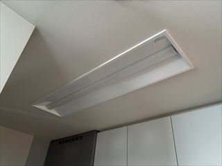 千葉県柏市　家庭用キッチン照明交換工事