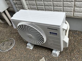 茨城県守谷市　家庭用エアコン交換工事