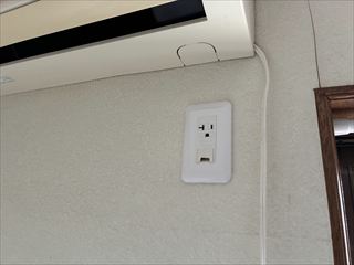 茨城県守谷市　家庭用エアコン交換、分電盤交換、専用回路増設、照明交換工事