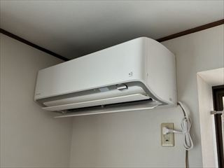 茨城県守谷市　家庭用エアコン交換、分電盤交換、専用回路増設、照明交換工事