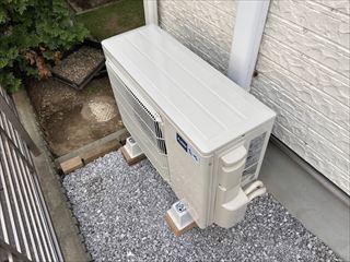 茨城県守谷市　家庭用ビルトインエアコン交換工事