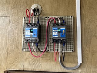 茨城県取手市　家庭用動力新設、LED化、アース付コンセント交換工事
