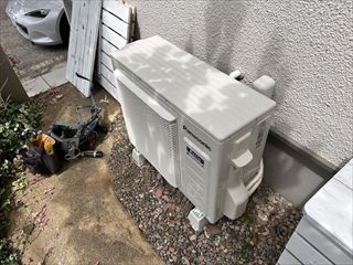 茨城県守谷市　家庭用エアコン交換工事