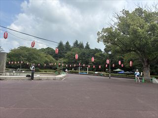 茨城県守谷市　お祭り電気工事