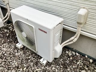 茨城県取手市　家庭用エアコン交換工事