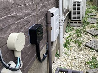 千葉県柏市　家庭用LANケーブル敷設工事