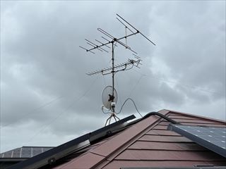 茨城県守谷市　家庭用TVアンテナ不具合対応