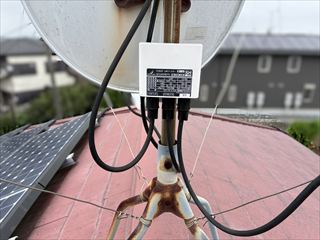 茨城県守谷市　家庭用TVアンテナ不具合対応