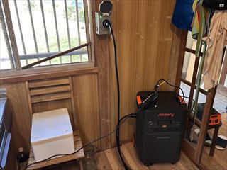 茨城県つくば市　家庭用ポータブル分電盤設置工事