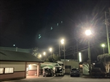 ゴルフ練習施設　屋外投光器LED化工事｜茨城県・千葉県の施設照明LED化工事は福田電子で