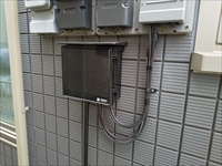 茨城県牛久市　EVコンセント設置工事（WK4322+充電ホルダー）1