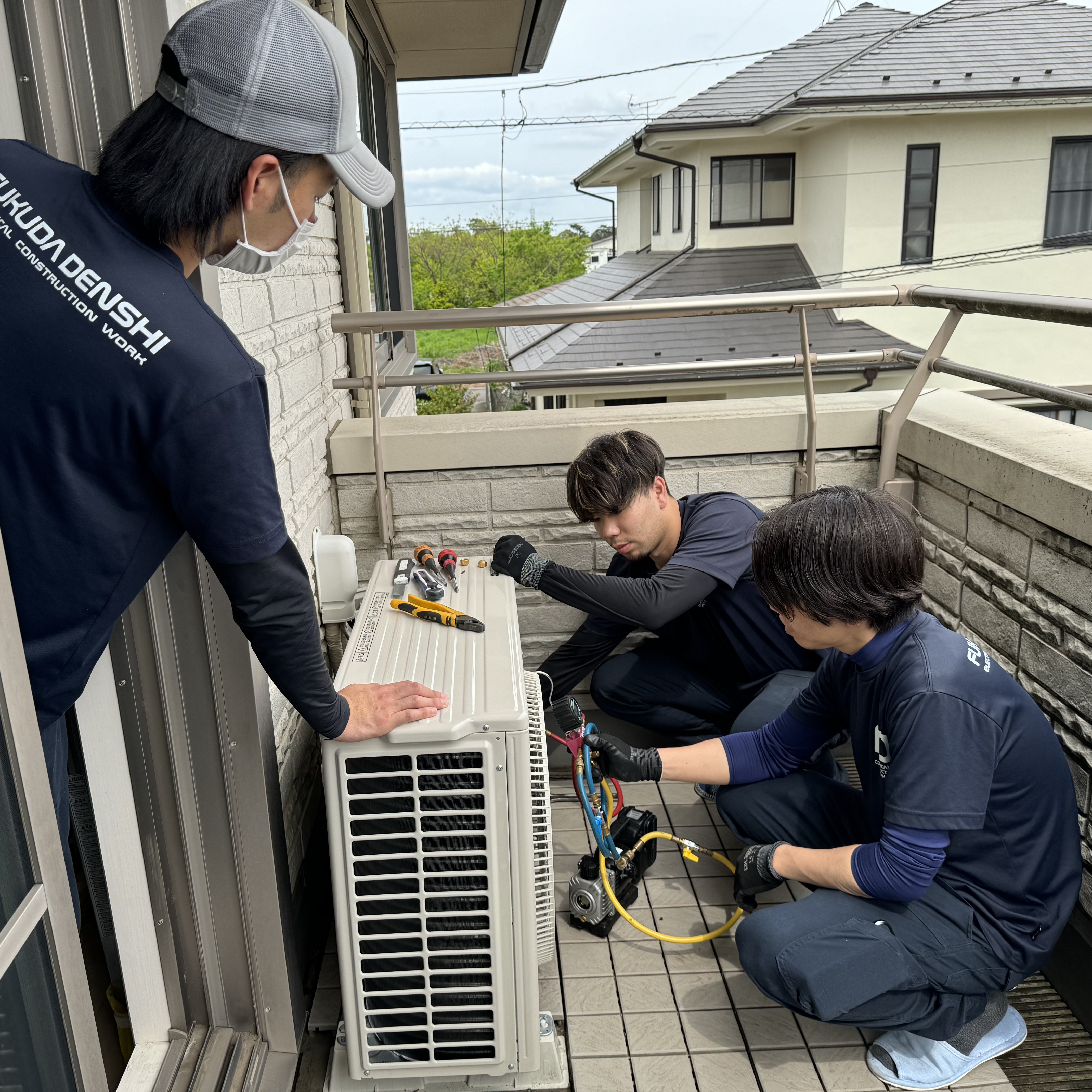配線工事の画像